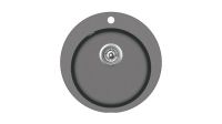 Кухонная мойка CLAVE 45 B-TQ 1B ALUGRAUMETALLIC